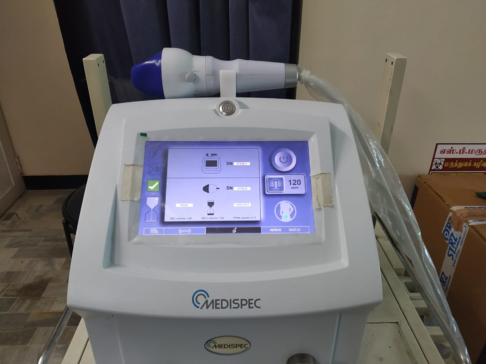EXTRA CORPOREAL SHOCK WAVE THERAPY